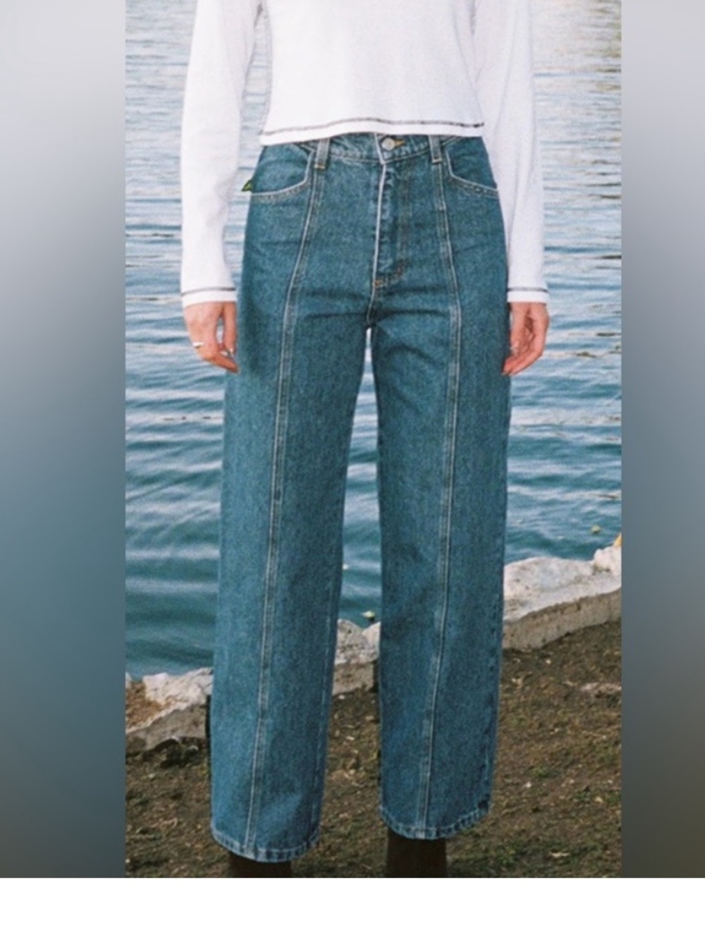 RARE Lisa Says Gah Reese Jeans Sz 8 (27”)
